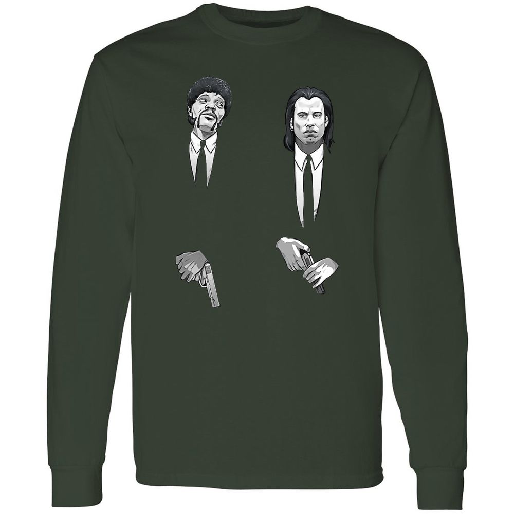 Long Sleeve T-Shirt - RQS1FHV1 - Forest Green - 4