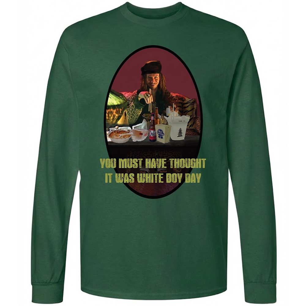Long Sleeve T-Shirt - 7ZVUAPQF - Forest Green - 4
