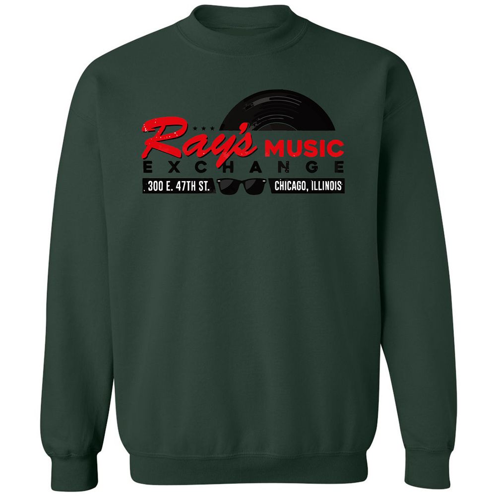 Classic Unisex Sweatshirt - CQGV72MG - Forest Green - 4