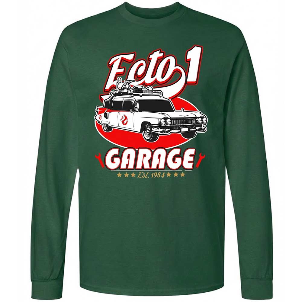Long Sleeve T-Shirt - N7M2YNFR - Forest Green - 4