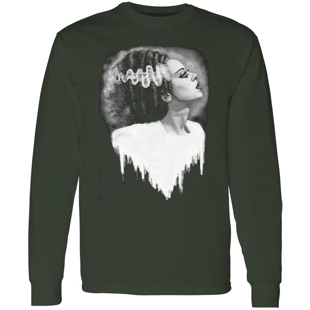 Long Sleeve T-Shirt - YK73EP9X - Forest Green - 4