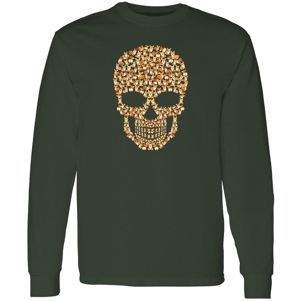 Long Sleeve T-Shirt - NEJYLW5R - Forest Green - 4