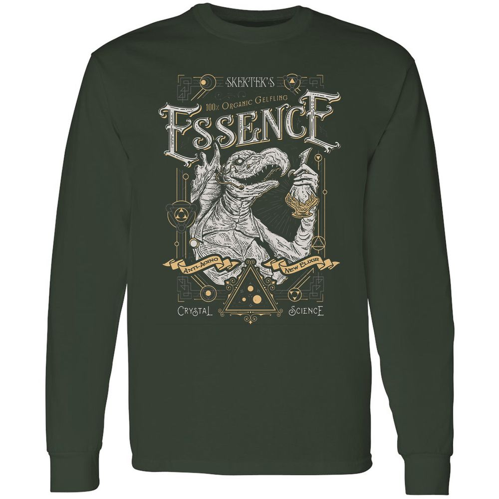 Long Sleeve T-Shirt - J77BKFHV - Forest Green - 4