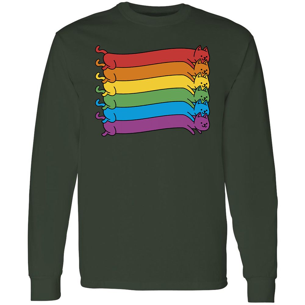 Long Sleeve T-Shirt - DCDZSMBX - Forest Green - 4