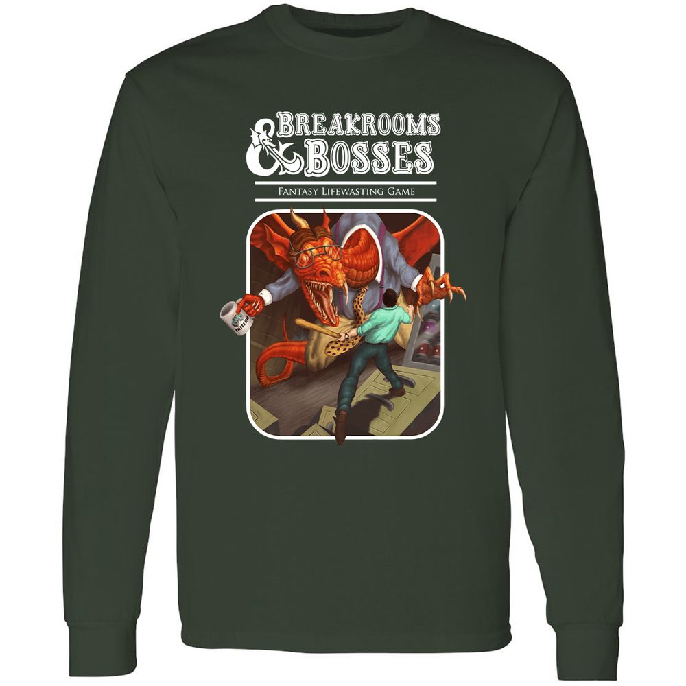 Long Sleeve T-Shirt - L732V3BG - Forest Green - 4