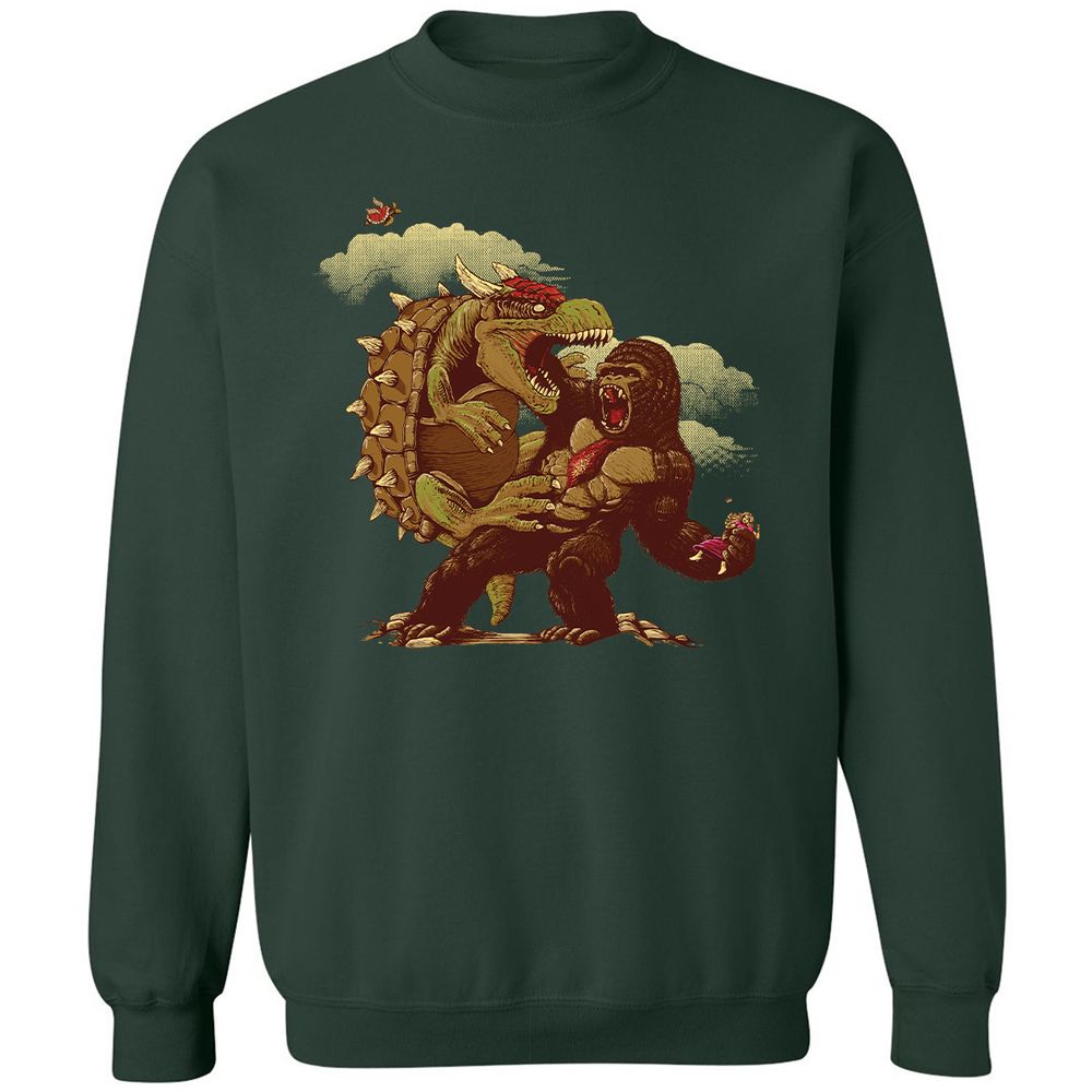 Classic Unisex Sweatshirt - YVSFKJET - Forest Green - 4