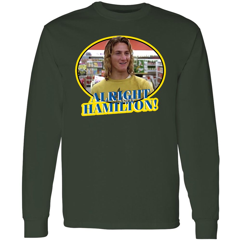 Long Sleeve T-Shirt - CT5Q9L2R - Forest Green - 4