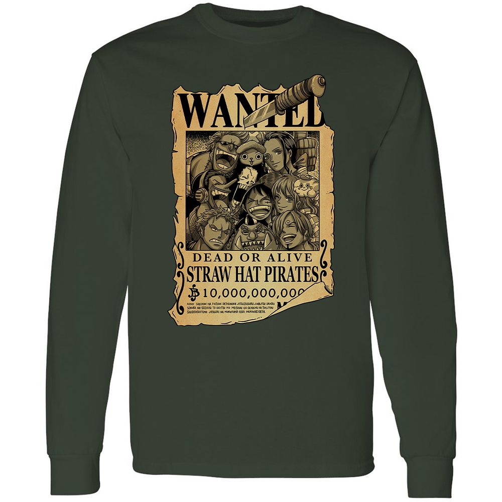 Long Sleeve T-Shirt - WJS3NWWL - Forest Green - 4