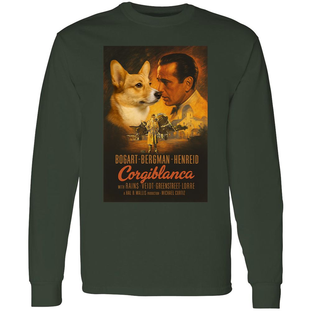 Long Sleeve T-Shirt - RNA4CRLN - Forest Green - 4