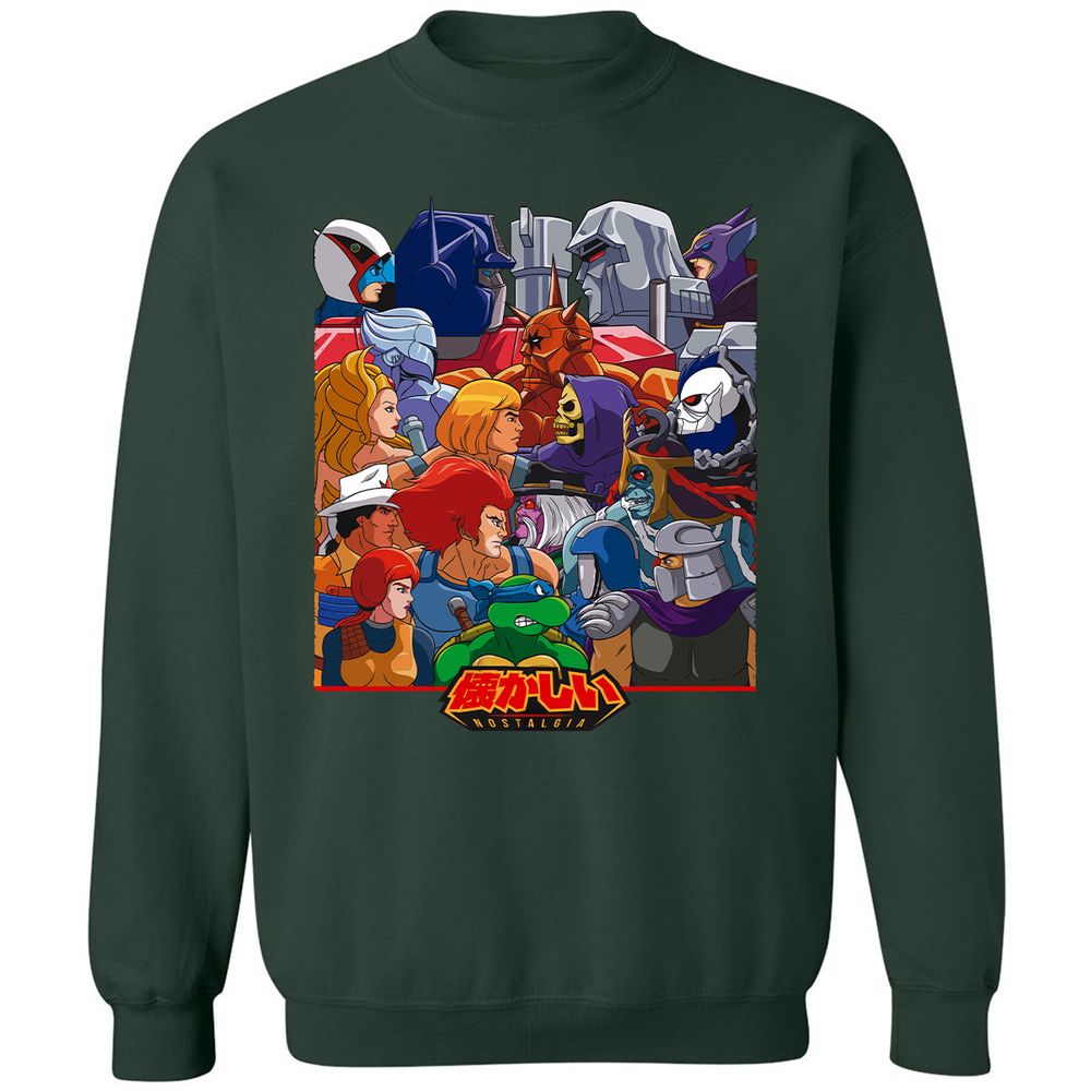 Classic Unisex Sweatshirt - Z7NPRQ9J - Forest Green - 4