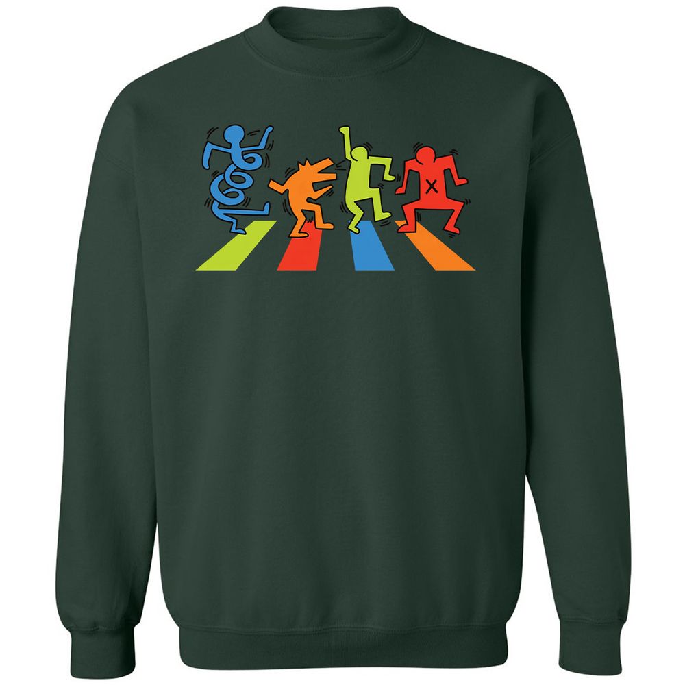 Classic Unisex Sweatshirt - H19TFXNB - Forest Green - 4