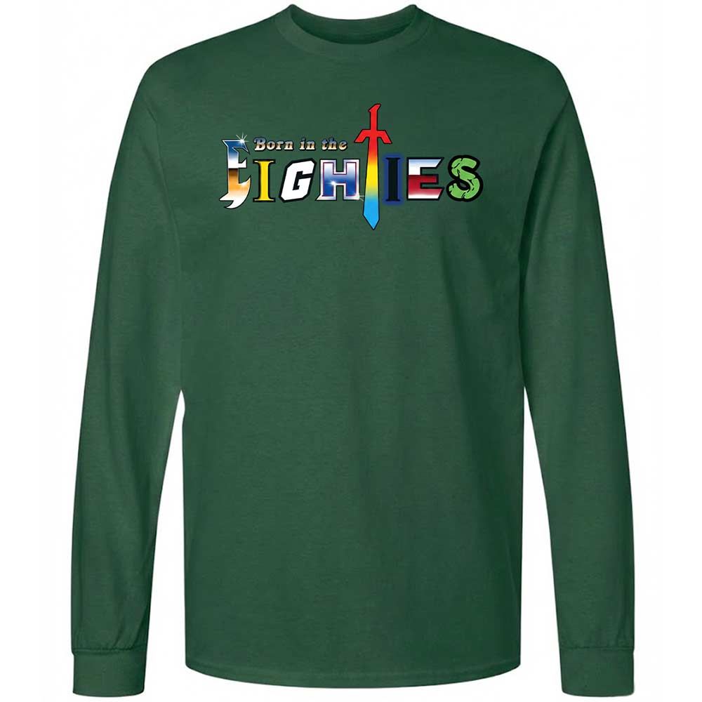 Long Sleeve T-Shirt - V5GVQ1T3 - Forest Green - 4