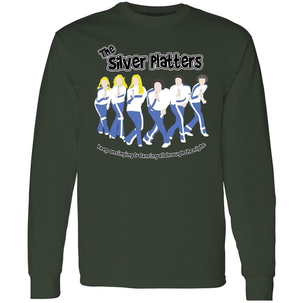 Long Sleeve T-Shirt - T94F465B - Forest Green - 4