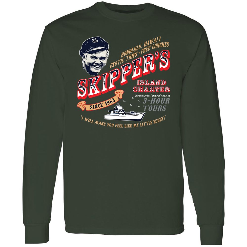 Skipper's Island Charter - Forest Green - 4