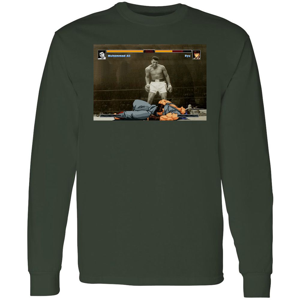 Long Sleeve T-Shirt - SHPUH31A - Forest Green - 4