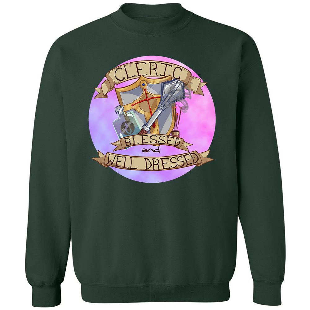 Classic Unisex Sweatshirt - WZAPN6D1 - Forest Green - 4