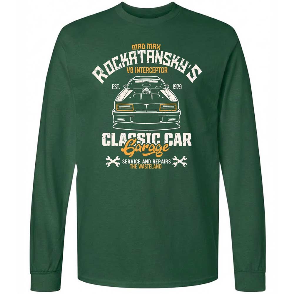 Long Sleeve T-Shirt - 4VMRT11Y - Forest Green - 4