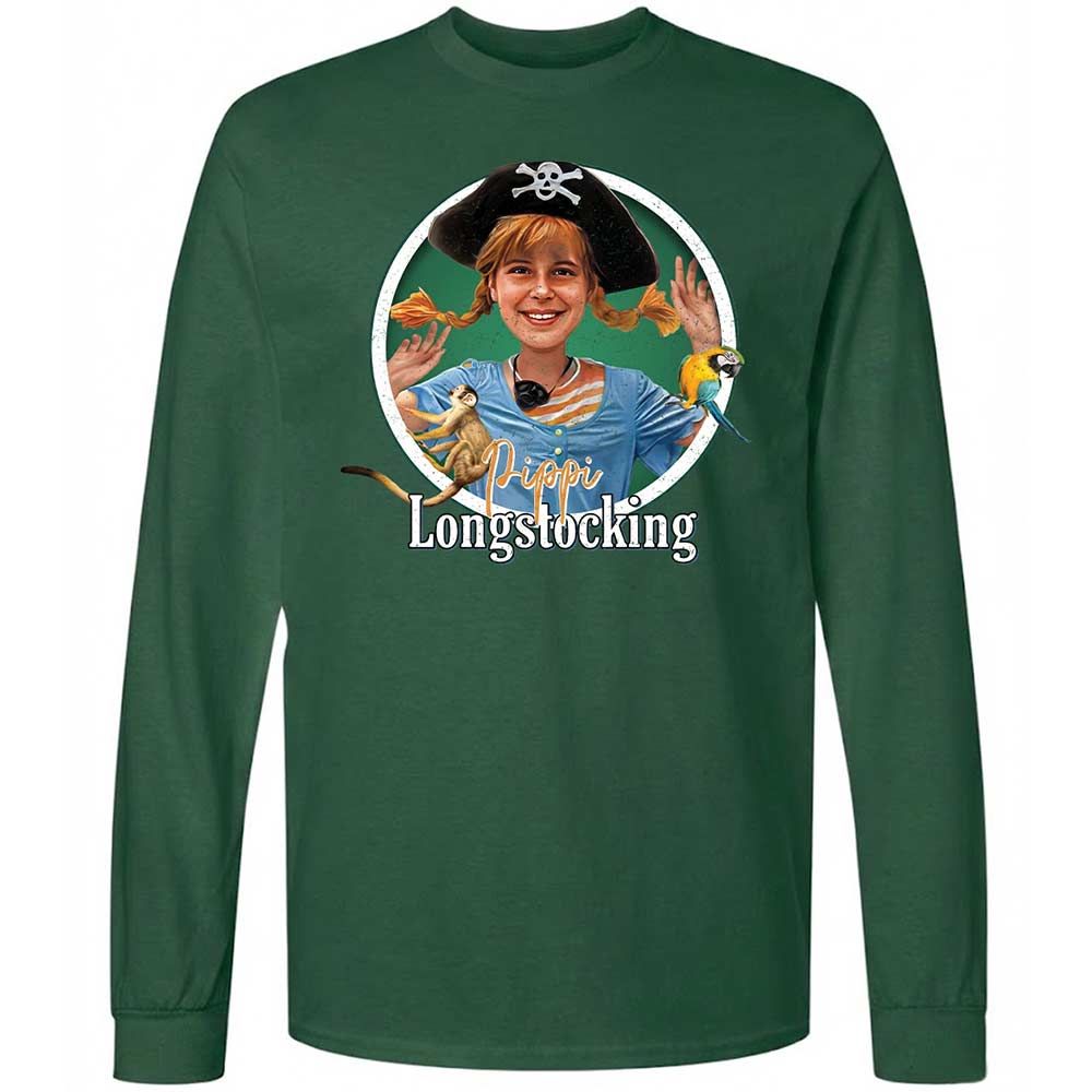 Long Sleeve T-Shirt - QUQ1PT24 - Forest Green - 4