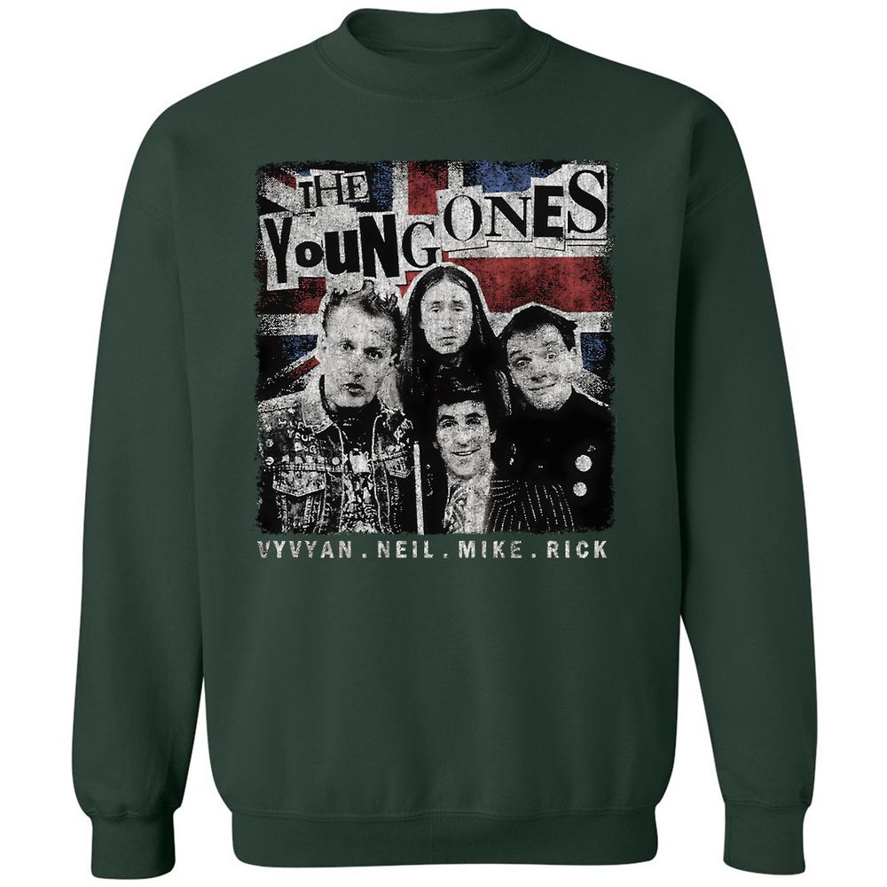 Classic Unisex Sweatshirt - SVMZE828 - Forest Green - 4