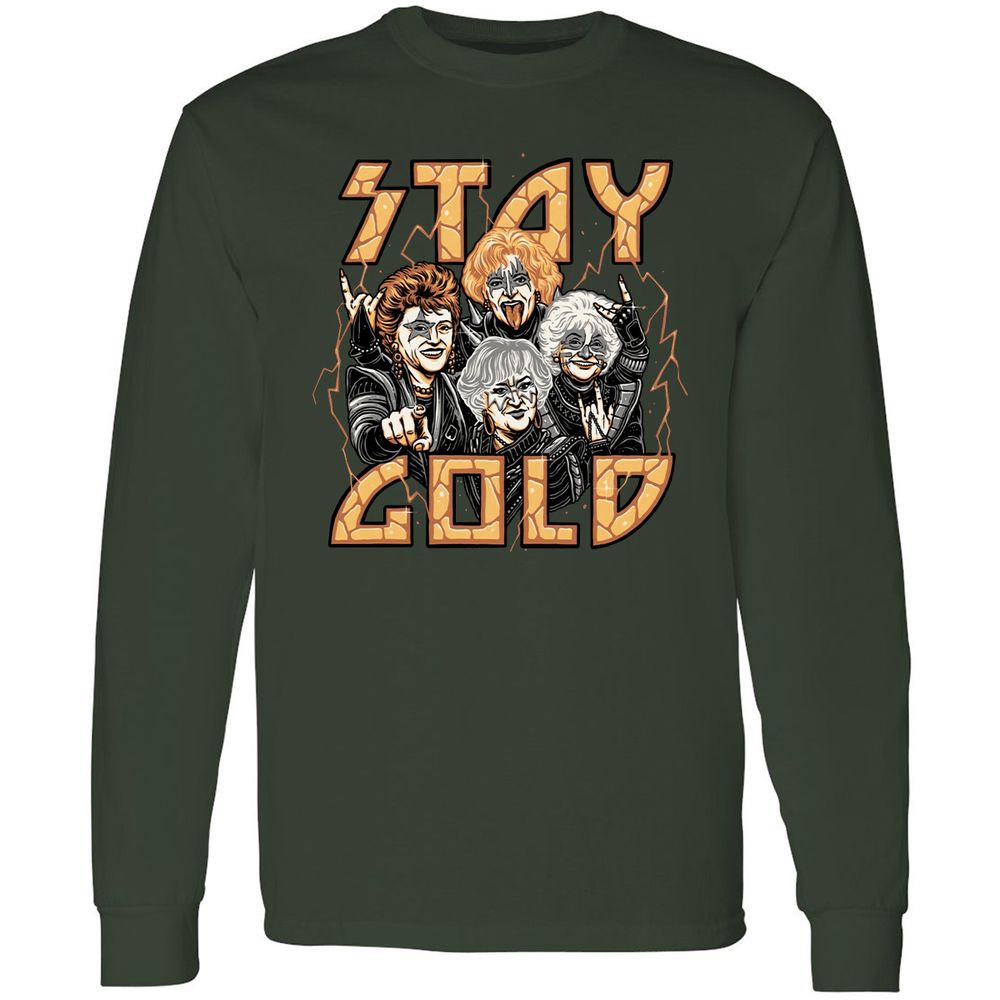 Long Sleeve T-Shirt - JLTG77RZ - Forest Green - 4