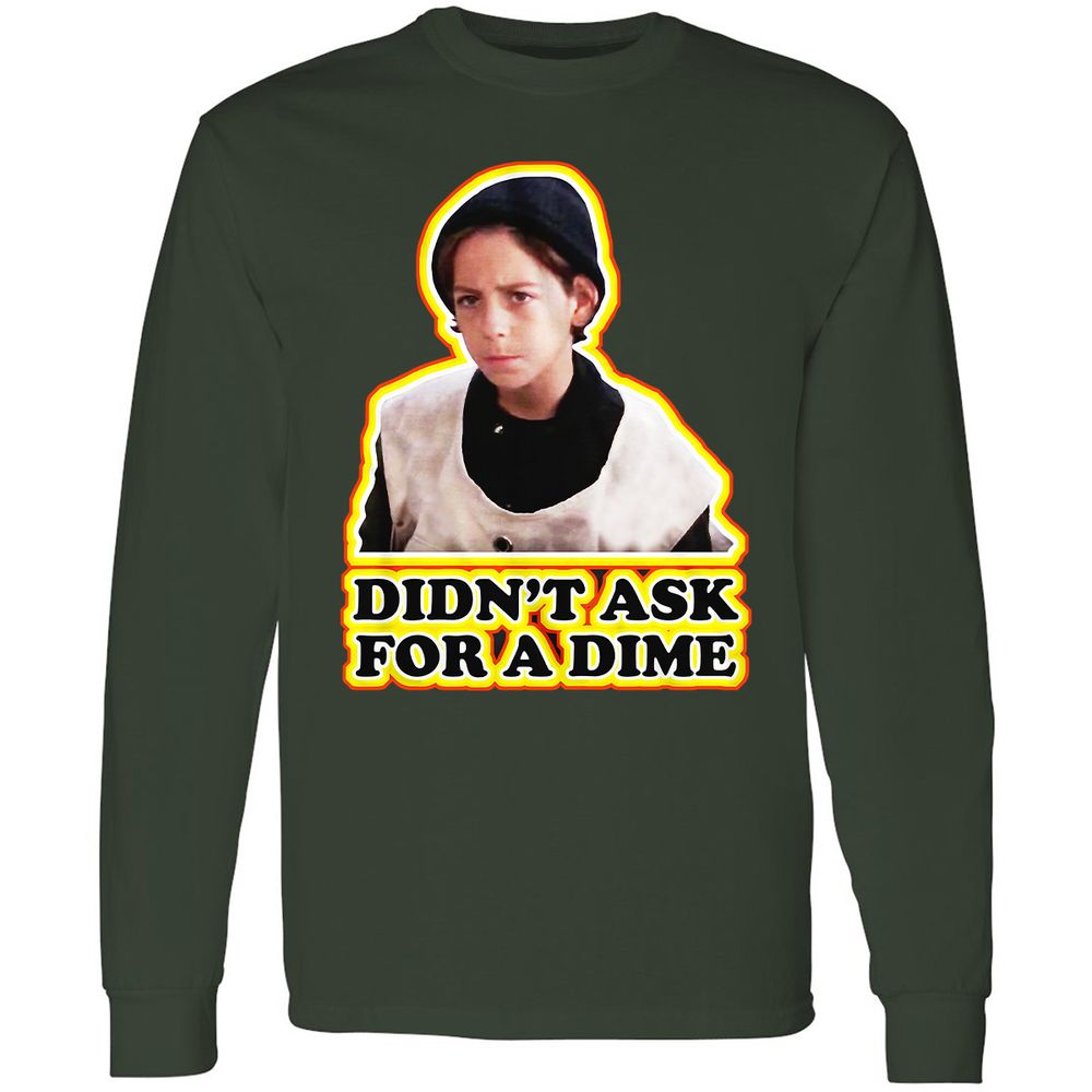 Long Sleeve T-Shirt - A9ZH8JLH - Forest Green - 4
