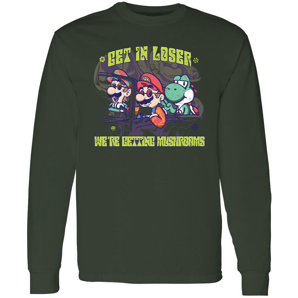 Long Sleeve T-Shirt - UFWDYBMD - Forest Green - 4