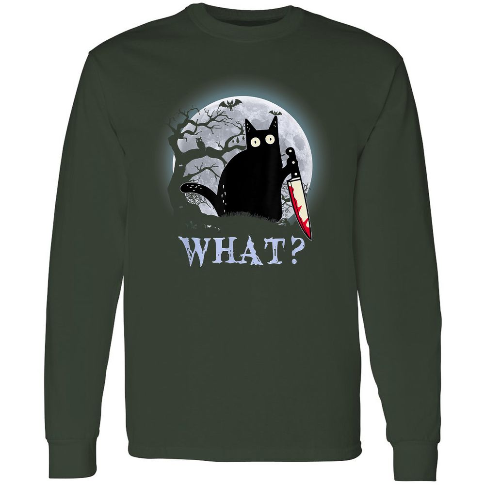 Long Sleeve T-Shirt - BKADJ9DH - Forest Green - 4