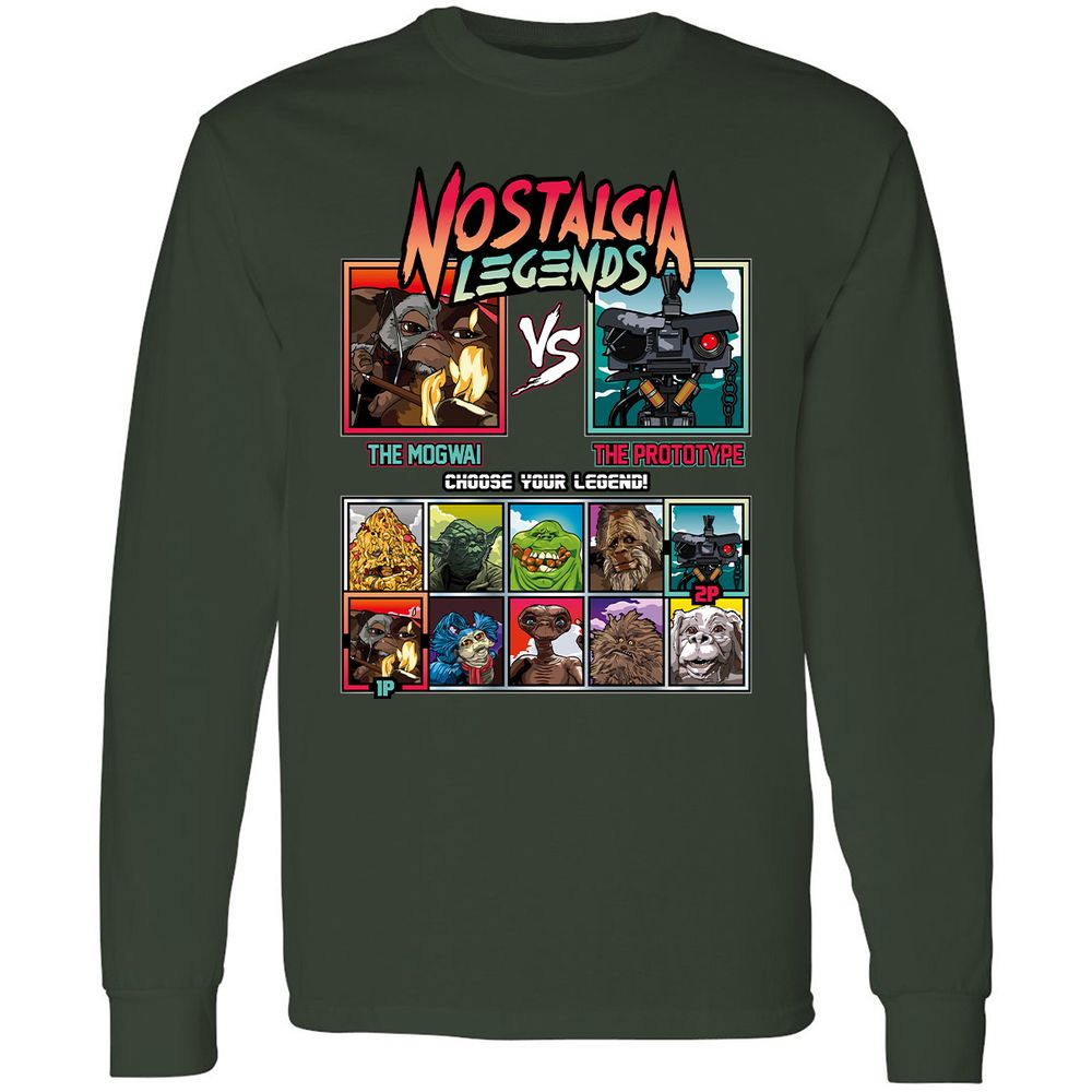 Long Sleeve T-Shirt - HZUFXN95 - Forest Green - 4