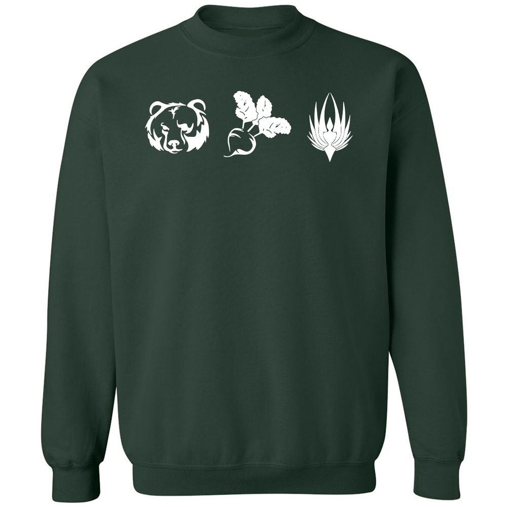 Classic Unisex Sweatshirt - 44KKNT4Q - Forest Green - 4