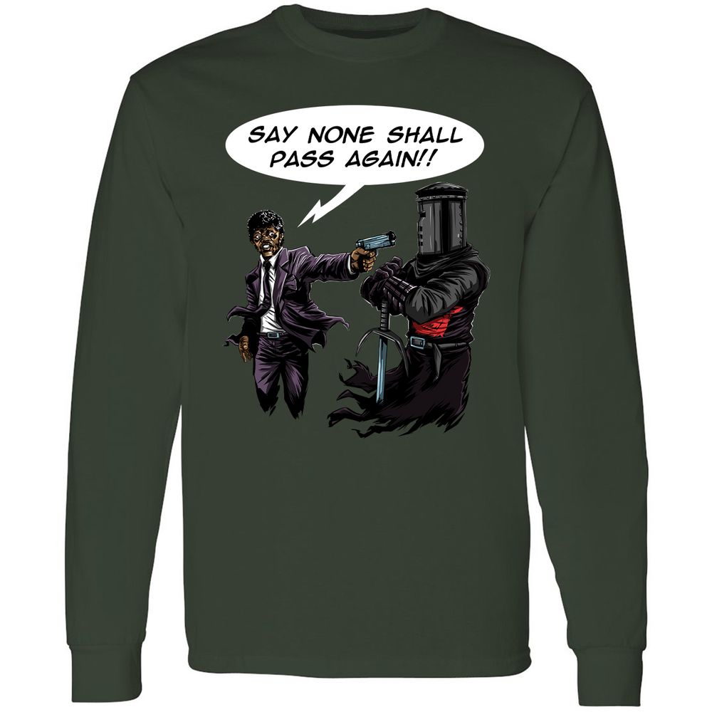 Long Sleeve T-Shirt - H1FD1JRU - Forest Green - 4