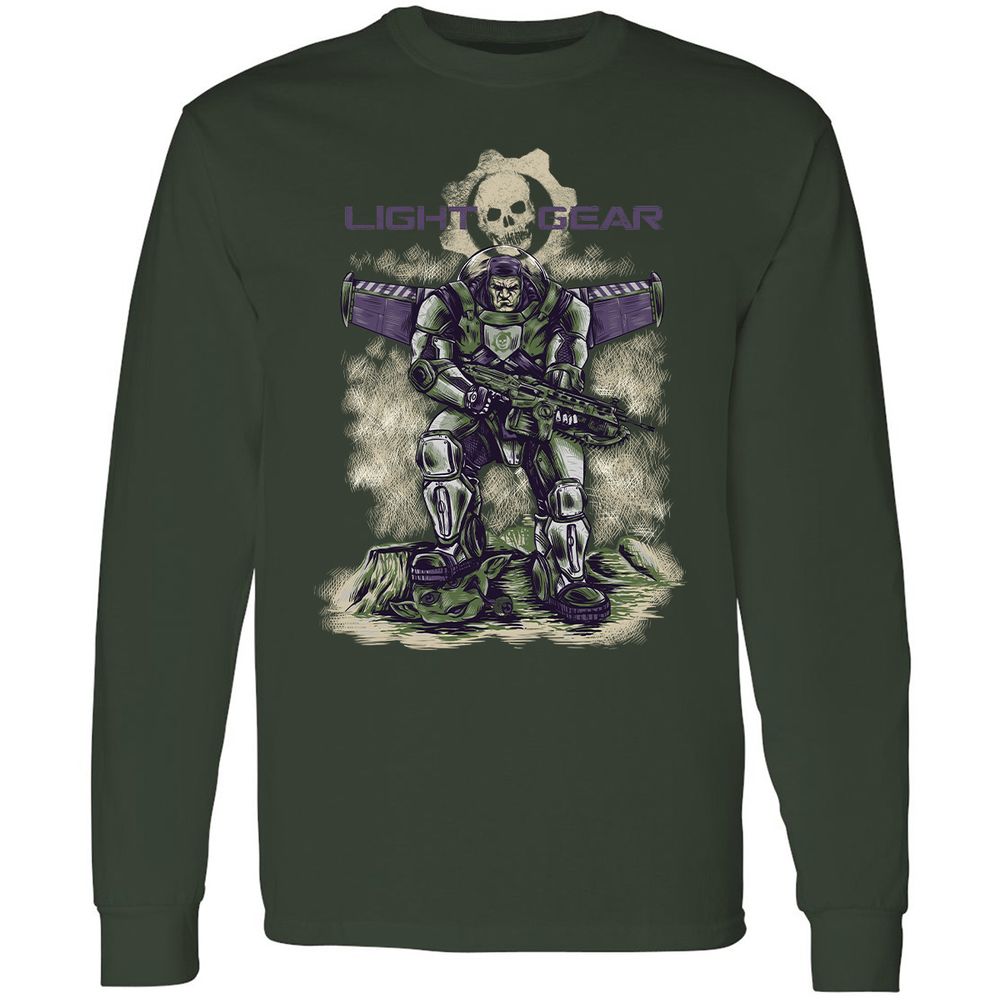 Long Sleeve T-Shirt - WY4VSENR - Forest Green - 4