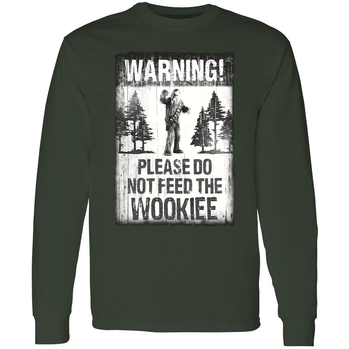 Long Sleeve T-Shirt - BZFPN2TY - Forest Green - 4