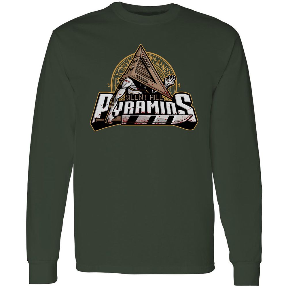 Long Sleeve T-Shirt - X5P2F124 - Forest Green - 4