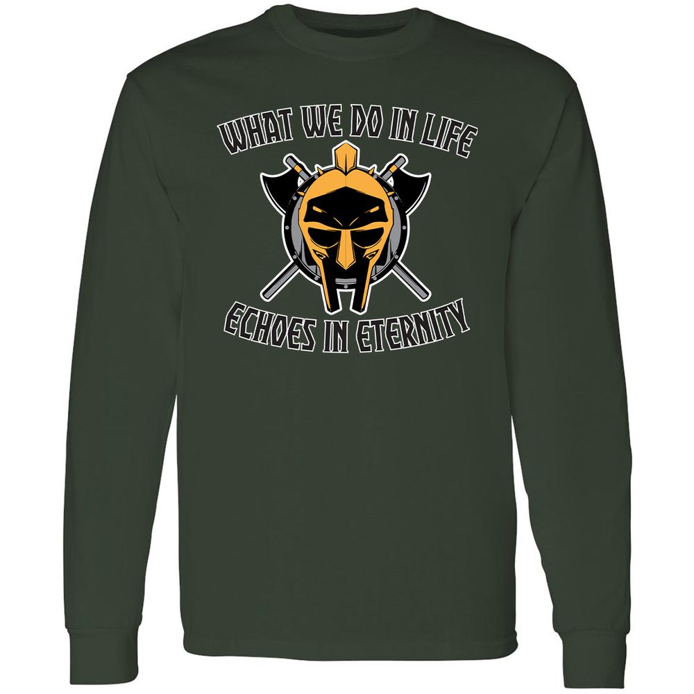 Long Sleeve T-Shirt - GY4HE3U3 - Forest Green - 4
