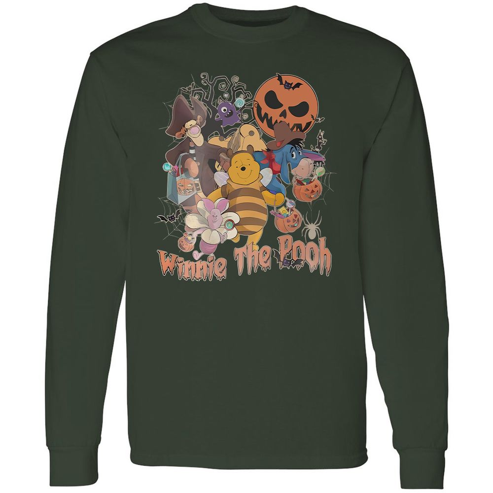 Long Sleeve T-Shirt - PR2X7748 - Forest Green - 4