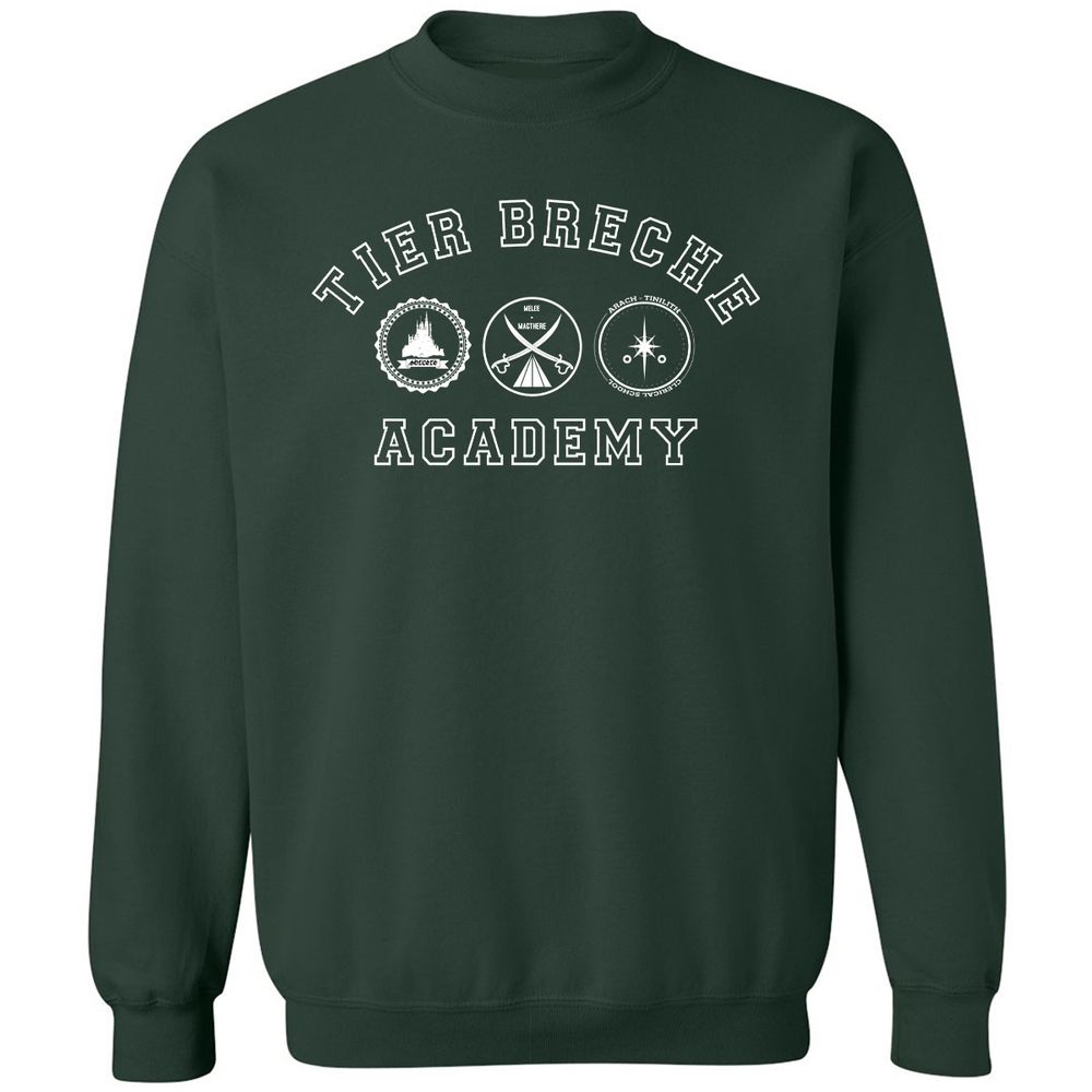 Classic Unisex Sweatshirt - Q7XNZ3KC - Forest Green - 4