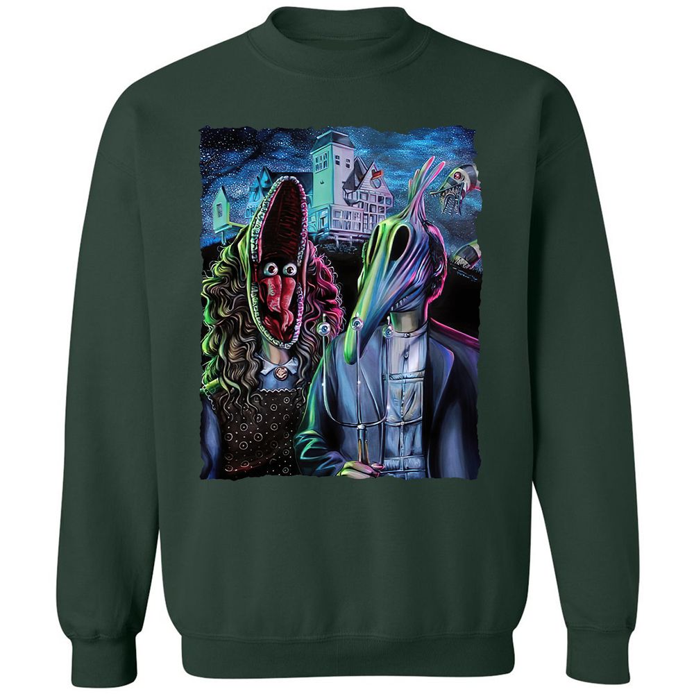 Classic Unisex Sweatshirt - 4PDKESZ8 - Forest Green - 4