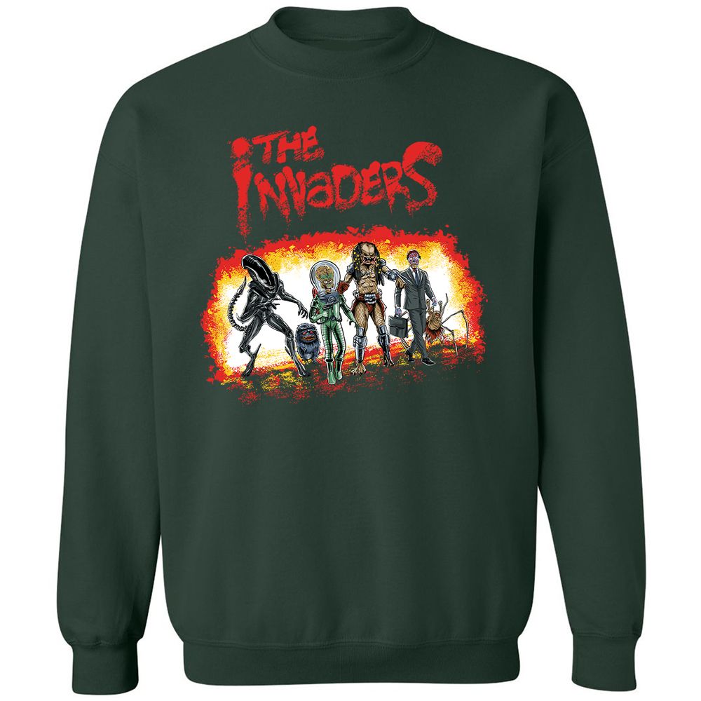 Classic Unisex Sweatshirt - PR2PAX1S - Forest Green - 4