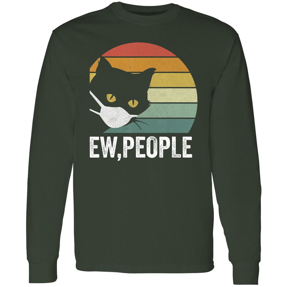 Long Sleeve T-Shirt - NQZV5AXT - Forest Green - 4