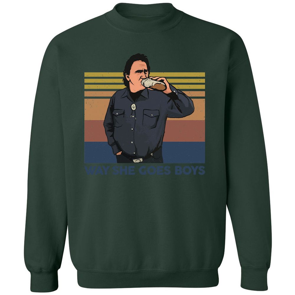 Classic Unisex Sweatshirt - EEXTWN8E - Forest Green - 4