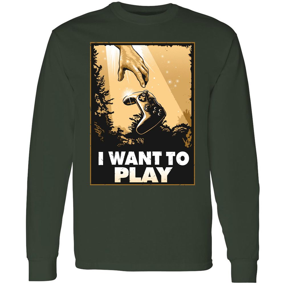Long Sleeve T-Shirt - 3ETH3SHF - Forest Green - 4
