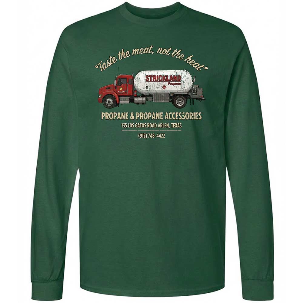 Long Sleeve T-Shirt - 3JGYV616 - Forest Green - 4