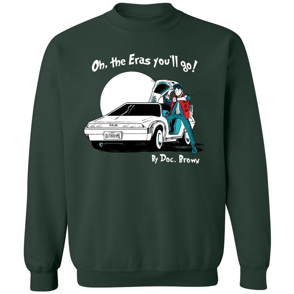 Classic Unisex Sweatshirt - FGRLWQ7C - Forest Green - 4