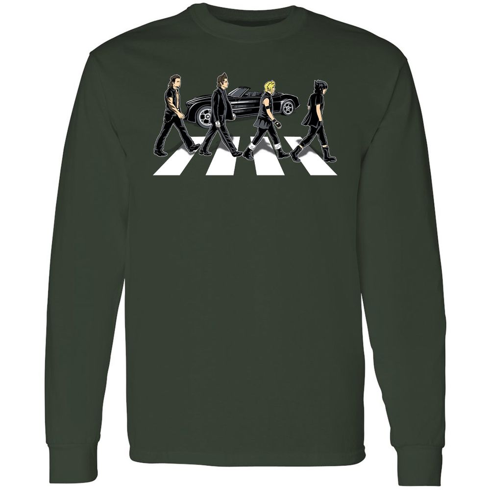 Long Sleeve T-Shirt - 3RJSA619 - Forest Green - 4