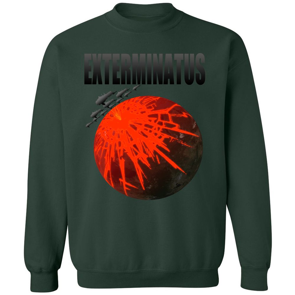 Classic Unisex Sweatshirt - UQRPWR75 - Forest Green - 4