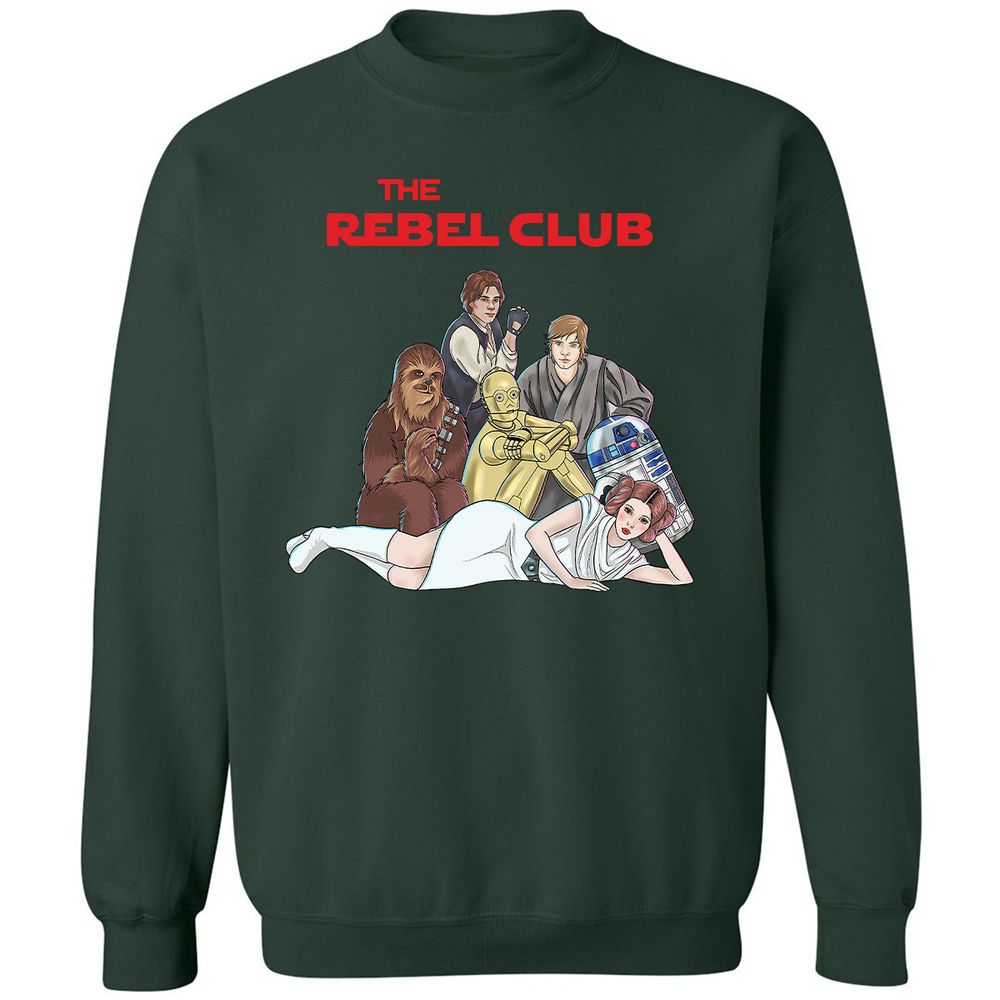 Classic Unisex Sweatshirt - WNBDEV6Y - Forest Green - 4