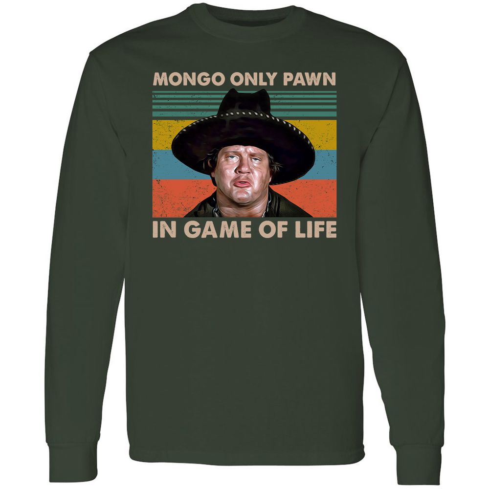 Long Sleeve T-Shirt - 9AUKQB3Z - Forest Green - 4