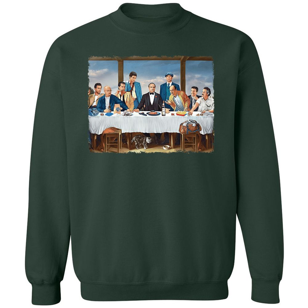 Classic Unisex Sweatshirt - P4NMKT8Y - Forest Green - 4