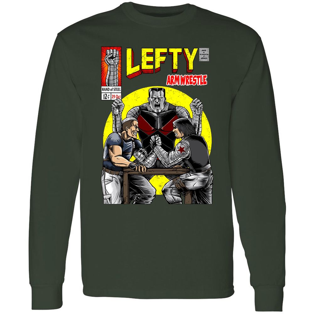 Long Sleeve T-Shirt - F9HFDWZV - Forest Green - 4