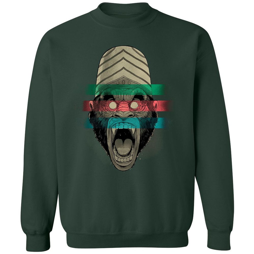 Classic Unisex Sweatshirt - 8JV1V1NC - Forest Green - 4